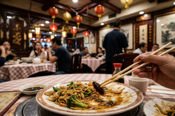 Menemukan "Benda Asing" di Makanan Restoran
