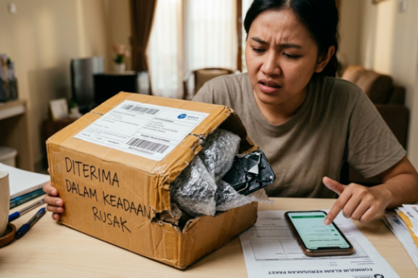 Paket Belanja Online Hilang atau Rusak Parah di Ekspedisi
