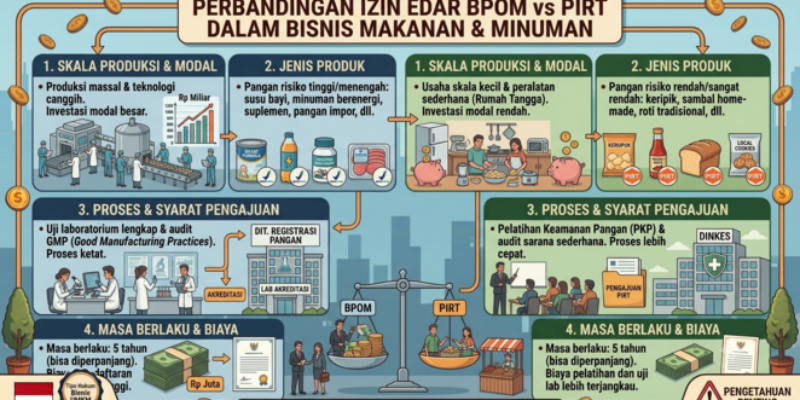Izin Edar BPOM vs PIRT