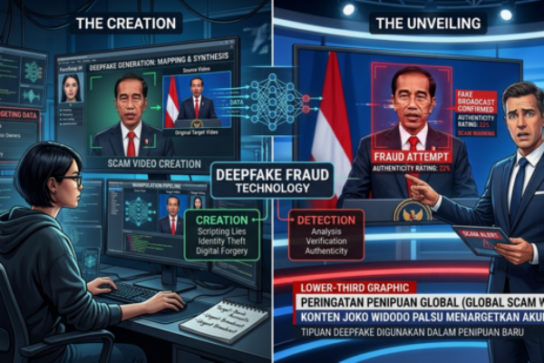 Penipuan Berbasis AI (Deepfake Suara/Video): Cara Lapor Polisi dan Mengamankan Bukti Digitalnya