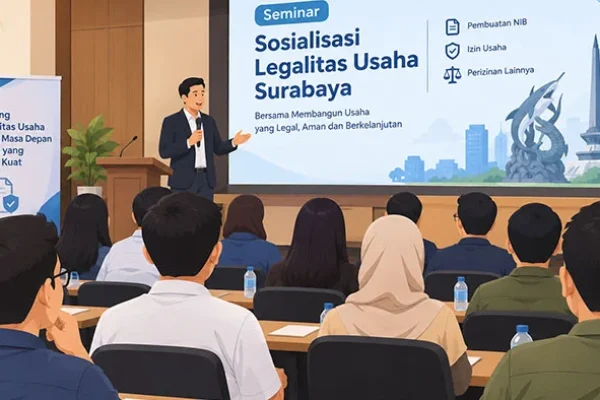 Sosialisasi Legalitas Usaha Surabaya