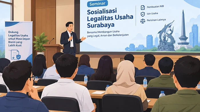 Sosialisasi Legalitas Usaha Surabaya